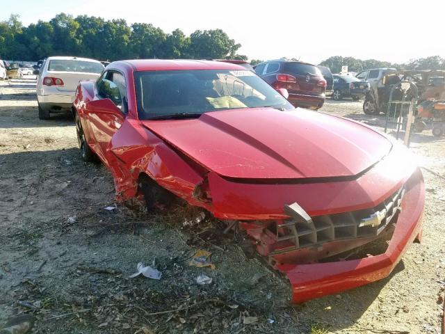 2G1FA1EV8A9183830 - 2010 CHEVROLET CAMARO LS RED photo 1