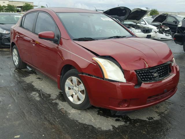 3N1AB61E48L696584 - 2008 NISSAN SENTRA 2.0 RED photo 1