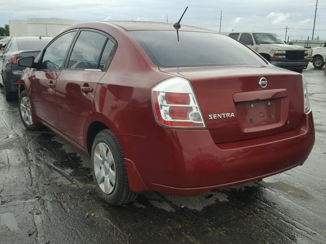 3N1AB61E48L696584 - 2008 NISSAN SENTRA 2.0 RED photo 3