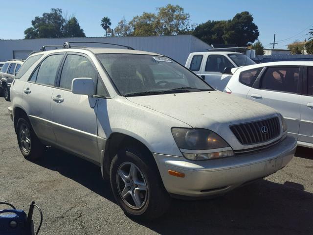 JT6HF10U6X0078827 - 1999 LEXUS RX 300 WHITE photo 1