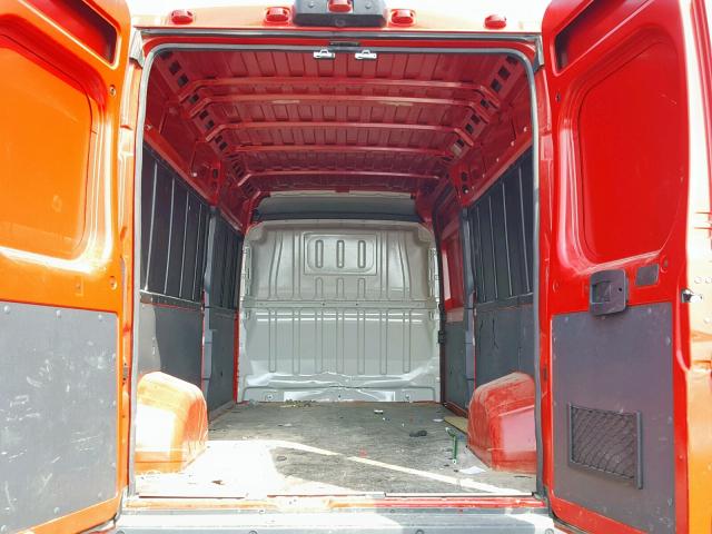 3C6TRVDG7JE154650 - 2018 RAM PROMASTER 红色 照片 6