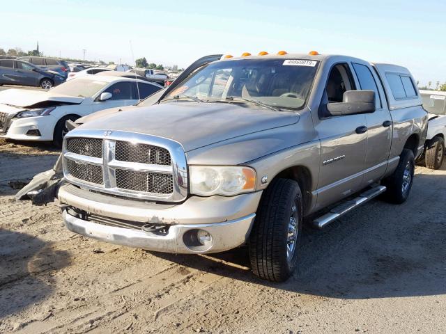 3D7LR38C55G749422 - 2005 DODGE RAM 3500 S GOLD photo 2