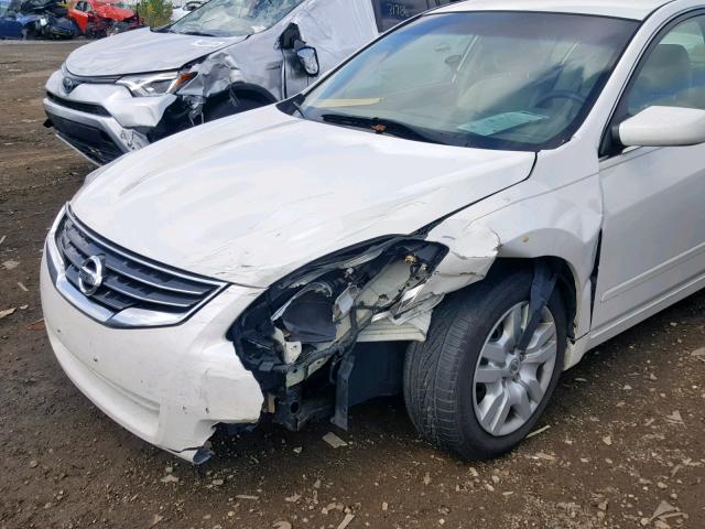 1N4AL2AP7AN407133 - 2010 NISSAN ALTIMA BAS WHITE photo 9