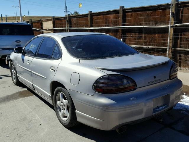 1G2WP52K8XF331177 - 1999 PONTIAC GRAND PRIX GRAY photo 3