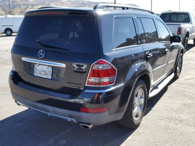 4JGBF71E48A338688 - 2008 MERCEDES-BENZ GL 450 4MA BLACK photo 3