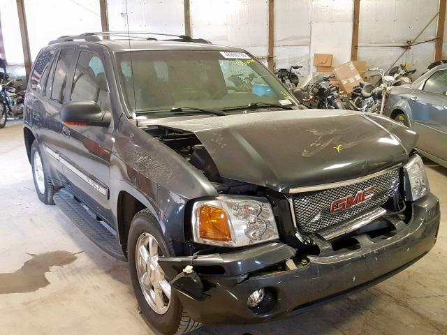 1GKDT13S832414636 - 2003 GMC ENVOY CHARCOAL photo 1