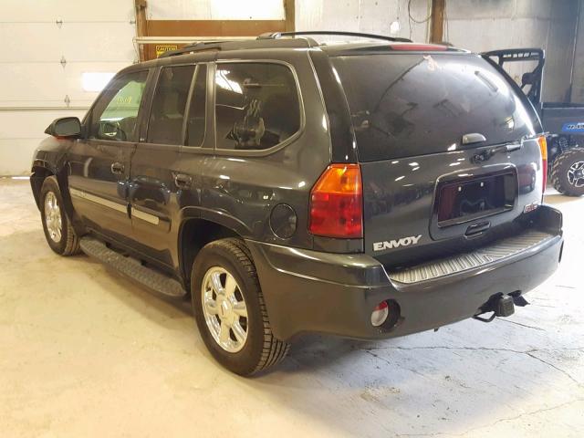 1GKDT13S832414636 - 2003 GMC ENVOY CHARCOAL photo 3