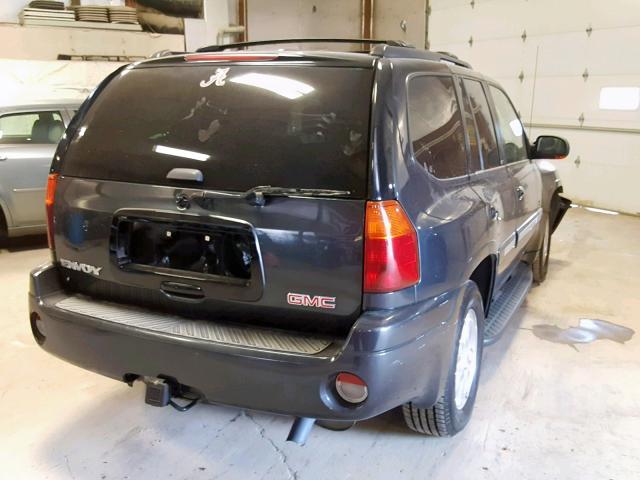 1GKDT13S832414636 - 2003 GMC ENVOY CHARCOAL photo 4