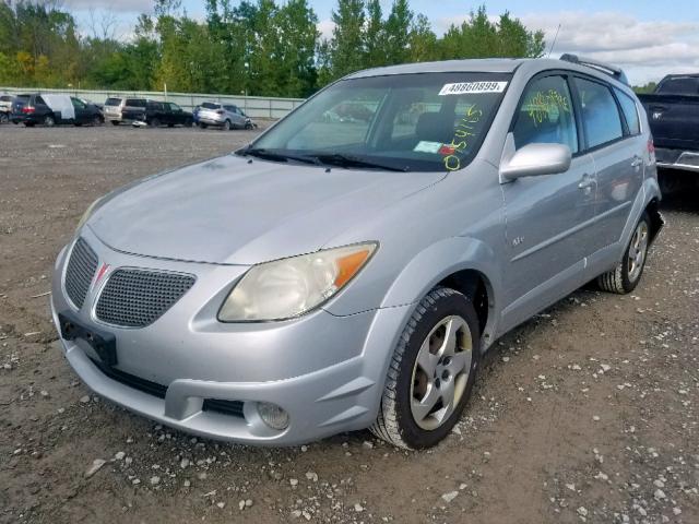 5Y2SM63835Z409582 - 2005 PONTIAC VIBE GRAY photo 2