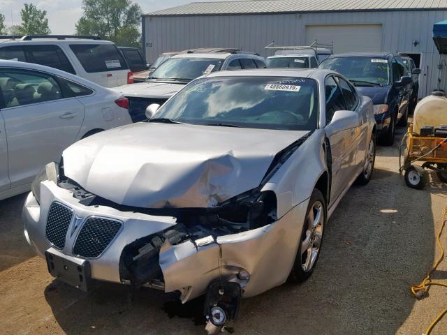 2G2WC58C761150749 - 2006 PONTIAC GRAND PRIX Արծաթագույն լուսանկար 2