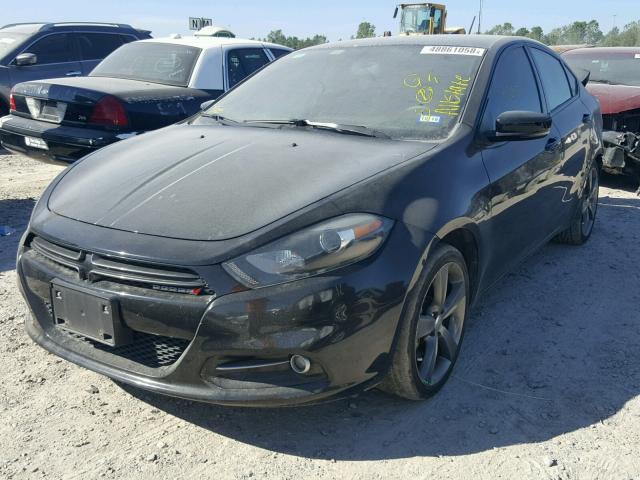 1C3CDFEB7ED918752 - 2014 DODGE DART GT BLACK photo 2