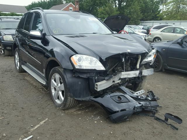 4JGBB86E09A466633 - 2009 MERCEDES-BENZ ML 350 BLACK photo 1