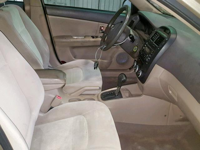 KNAFE121885535998 - 2008 KIA SPECTRA EX GOLD photo 5