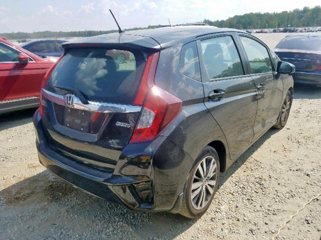 3HGGK5H89FM745949 - 2015 HONDA FIT EX BLACK photo 4