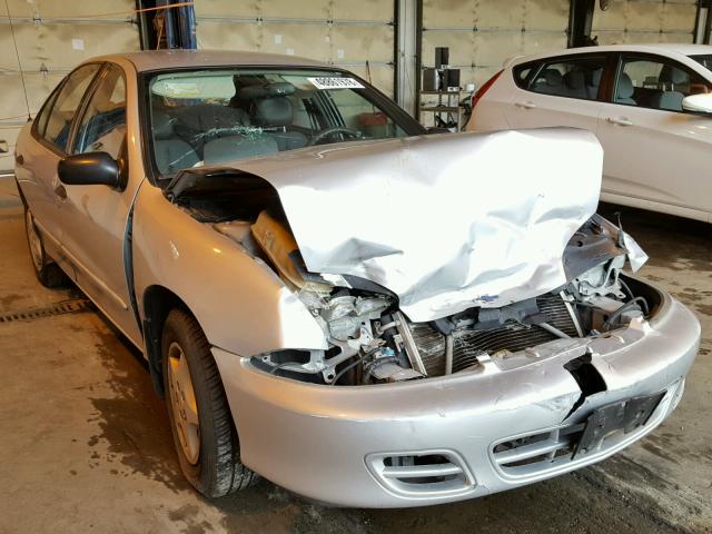 1G1JC524727377694 - 2002 CHEVROLET CAVALIER B SILVER photo 1