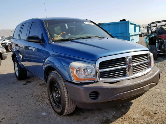 1D4HD38K35F506833 - 2005 DODGE DURANGO ST BLUE photo 1