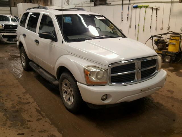 1D4HD48D44F170633 - 2004 DODGE DURANGO SL WHITE photo 1