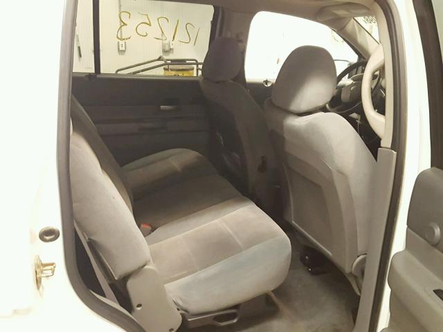 1D4HD48D44F170633 - 2004 DODGE DURANGO SL WHITE photo 6