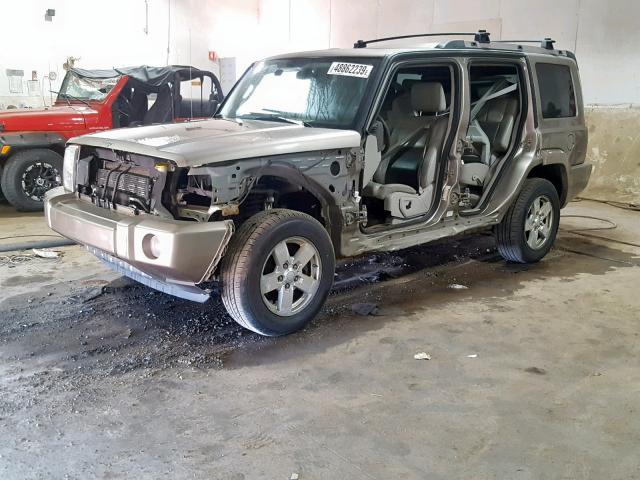 1J8HG58N06C246414 - 2006 JEEP COMMANDER Gümüş foto 2