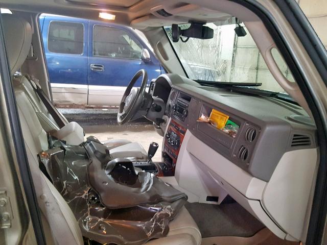 1J8HG58N06C246414 - 2006 JEEP COMMANDER Gümüş foto 5