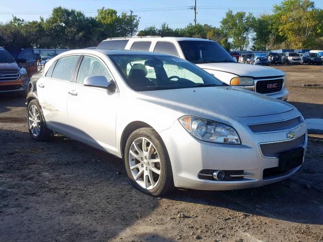 1G1ZE5E14BF112042 - 2011 CHEVROLET MALIBU LTZ ვერცხლისფერი ფოტო 1