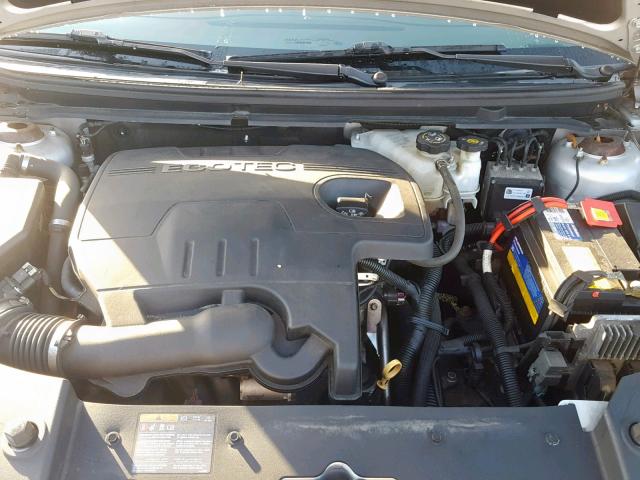 1G1ZE5E14BF112042 - 2011 CHEVROLET MALIBU LTZ ვერცხლისფერი ფოტო 7