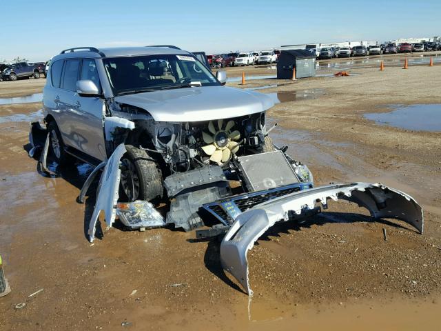 JN8AY2ND2H9002252 - 2017 NISSAN ARMADA SV SILVER photo 1