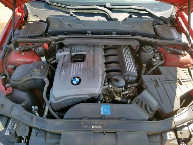 WBAVB33556KS35660 - 2006 BMW 330 I RED photo 7