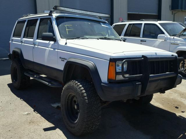 1J4FJ58S3ML579798 - 1991 JEEP CHEROKEE L WHITE photo 1