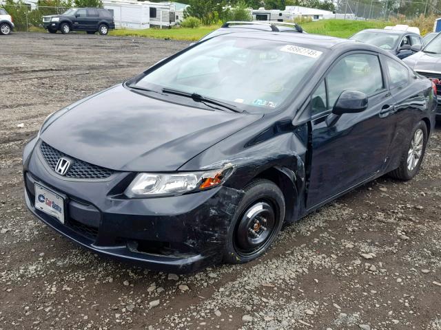 2HGFG3B15CH531998 - 2012 HONDA CIVIC EXL 黑色 照片 2