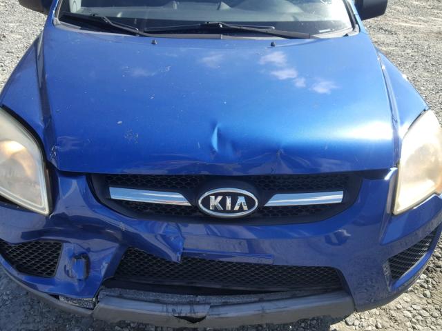 KNDJF724097563615 - 2009 KIA SPORTAGE L BLUE photo 7