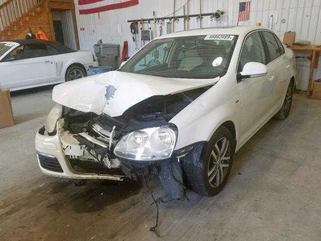 3VWEG71KX7M182675 - 2007 VOLKSWAGEN JETTA WOLF WHITE photo 2