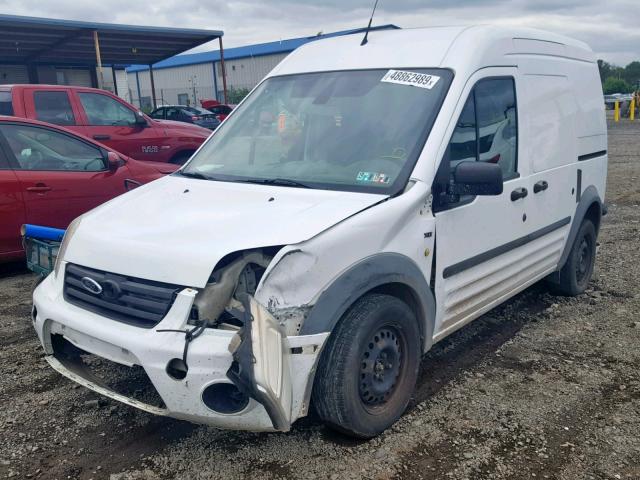 NM0LS7DN0DT138810 - 2013 FORD TRANSIT CO WHITE photo 2