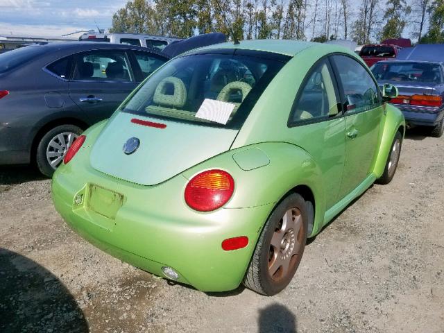 3VWDD21C6YM462269 - 2000 VOLKSWAGEN NEW BEETLE GREEN photo 4