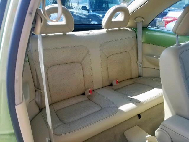 3VWDD21C6YM462269 - 2000 VOLKSWAGEN NEW BEETLE GREEN photo 6