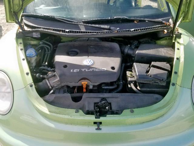 3VWDD21C6YM462269 - 2000 VOLKSWAGEN NEW BEETLE GREEN photo 7