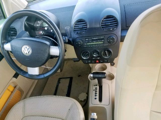 3VWDD21C6YM462269 - 2000 VOLKSWAGEN NEW BEETLE GREEN photo 9