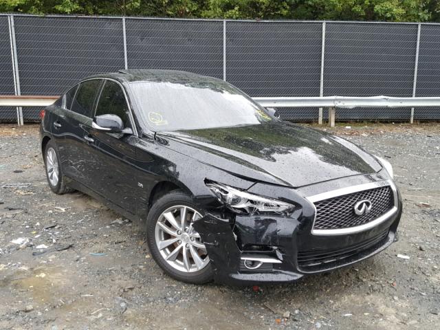 JN1CV7AP1GM203374 - 2016 INFINITI Q50 BASE BLACK photo 1