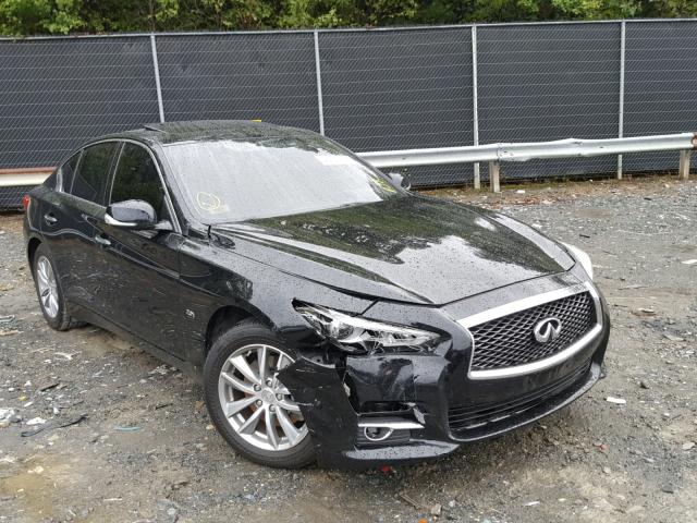 JN1CV7AP1GM203374 - 2016 INFINITI Q50 BASE BLACK photo 9