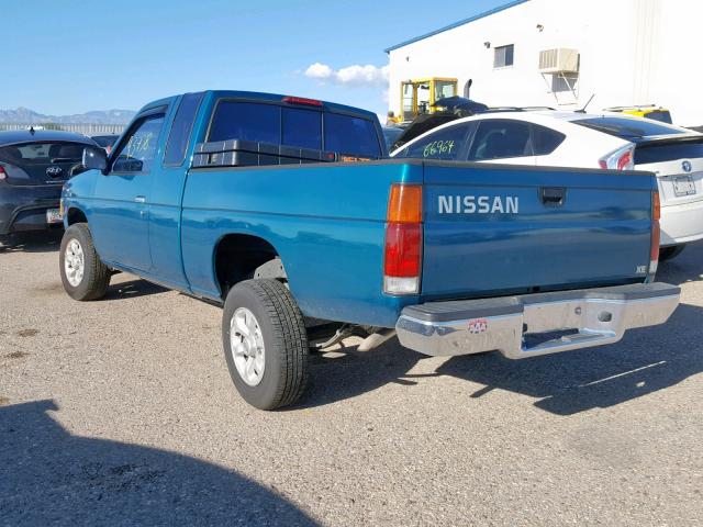 1N6SD16S0VC374039 - 1997 NISSAN TRUCK KING GREEN photo 3