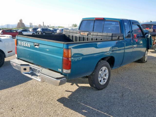 1N6SD16S0VC374039 - 1997 NISSAN TRUCK KING GREEN photo 4