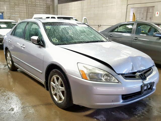 1HGCM66523A051359 - 2003 HONDA ACCORD EX SILVER photo 1