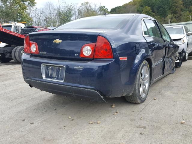 1G1ZH57B39F138977 - 2009 CHEVROLET MALIBU 1LT BLUE photo 4
