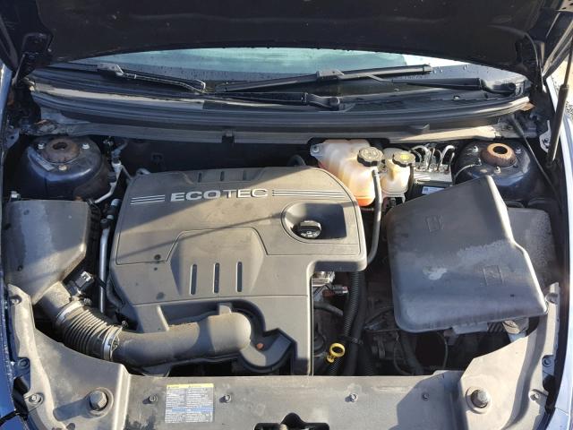 1G1ZH57B39F138977 - 2009 CHEVROLET MALIBU 1LT BLUE photo 7