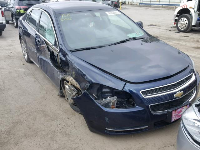 1G1ZH57B39F138977 - 2009 CHEVROLET MALIBU 1LT BLUE photo 9