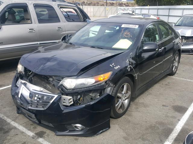 JH4CU2F85CC004430 - 2012 ACURA TSX SE BLACK photo 2