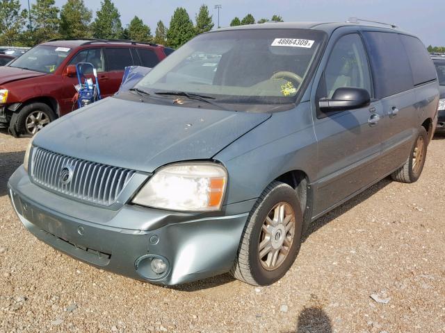 2MRDA22257BJ00268 - 2007 MERCURY MONTEREY L GREEN photo 2