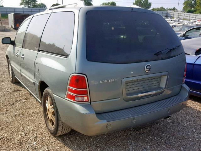 2MRDA22257BJ00268 - 2007 MERCURY MONTEREY L GREEN photo 3