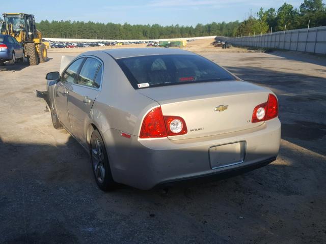 1G1ZH57B39F212088 - 2009 CHEVROLET MALIBU 1LT 金色 照片 3