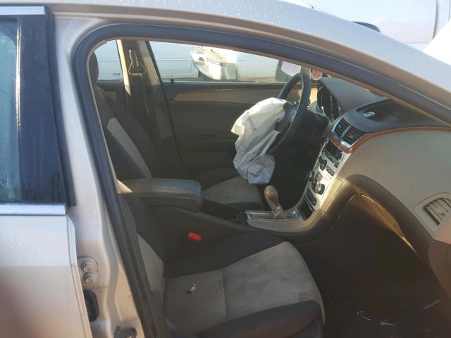 1G1ZH57B39F212088 - 2009 CHEVROLET MALIBU 1LT 金色 照片 5